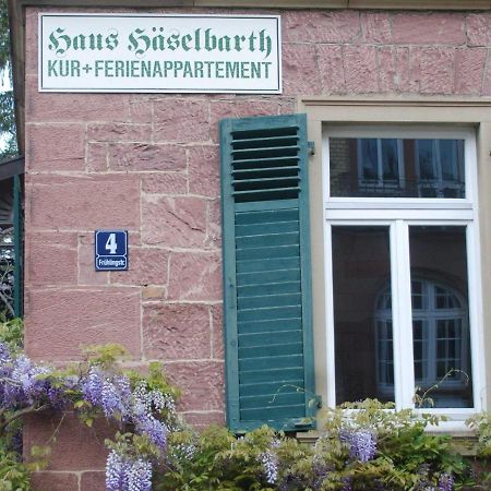 Haus Haeselbarth Apartman Bad Kissingen Kültér fotó